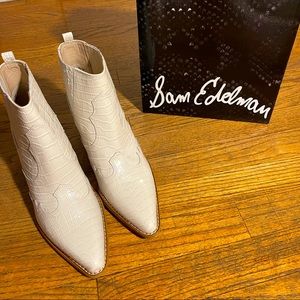 Sam Edelman leather booties